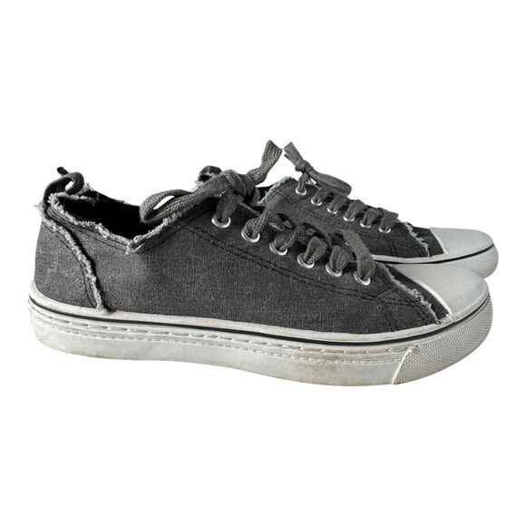 Maurices Polly Denim Raw-Edge Canvas Sneakers Women’s Size 9M (Discontinued) - Picture 6 of 11